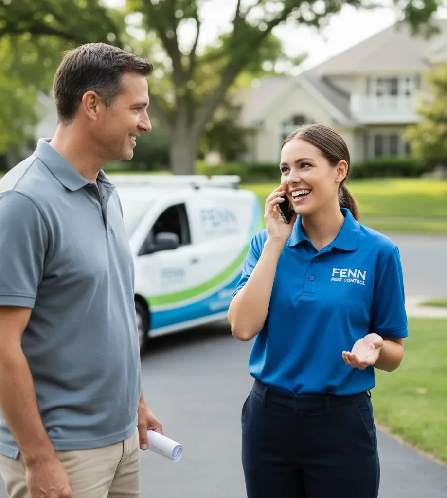 Fenn Pest Control customer support in Rockport